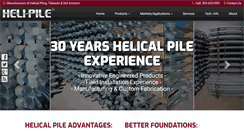 Desktop Screenshot of helipile.com